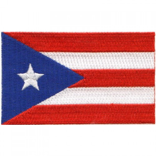 PATCH - Puerto Rico Flag 3X2