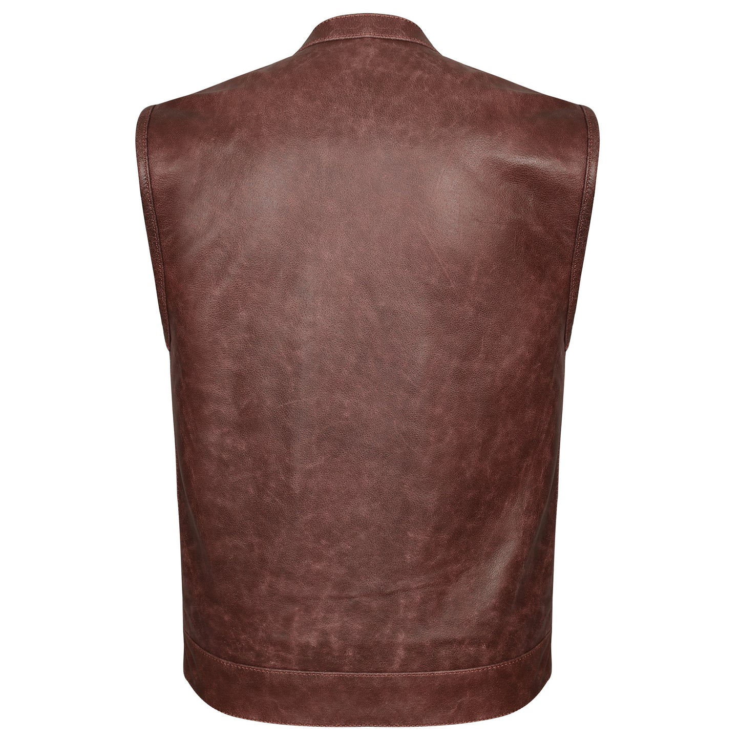 Scorched Rock - Leather Club Vest by MCVESTS