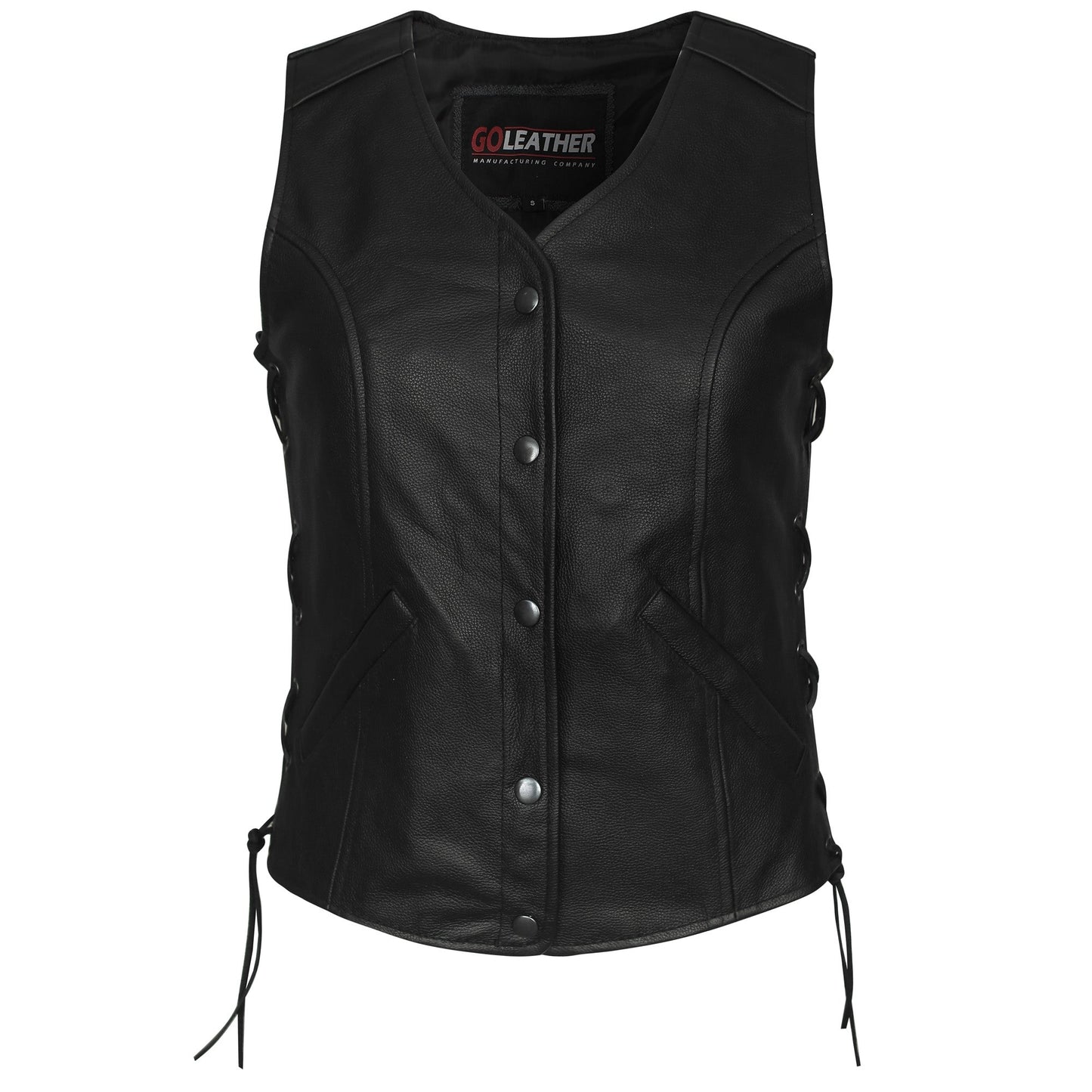 Venus - Ladies Full Length Leather Vest