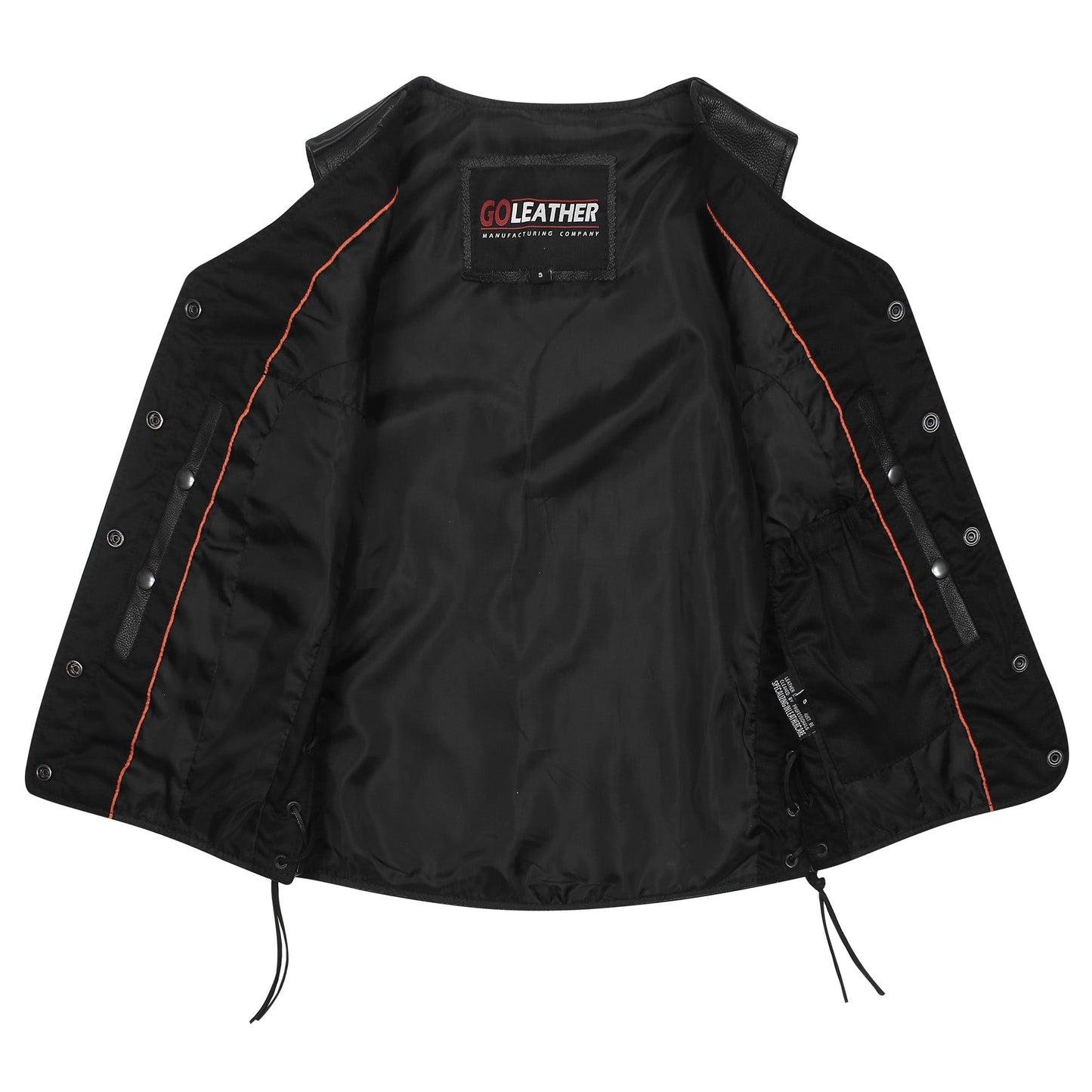 Venus - Ladies Full Length Leather Vest