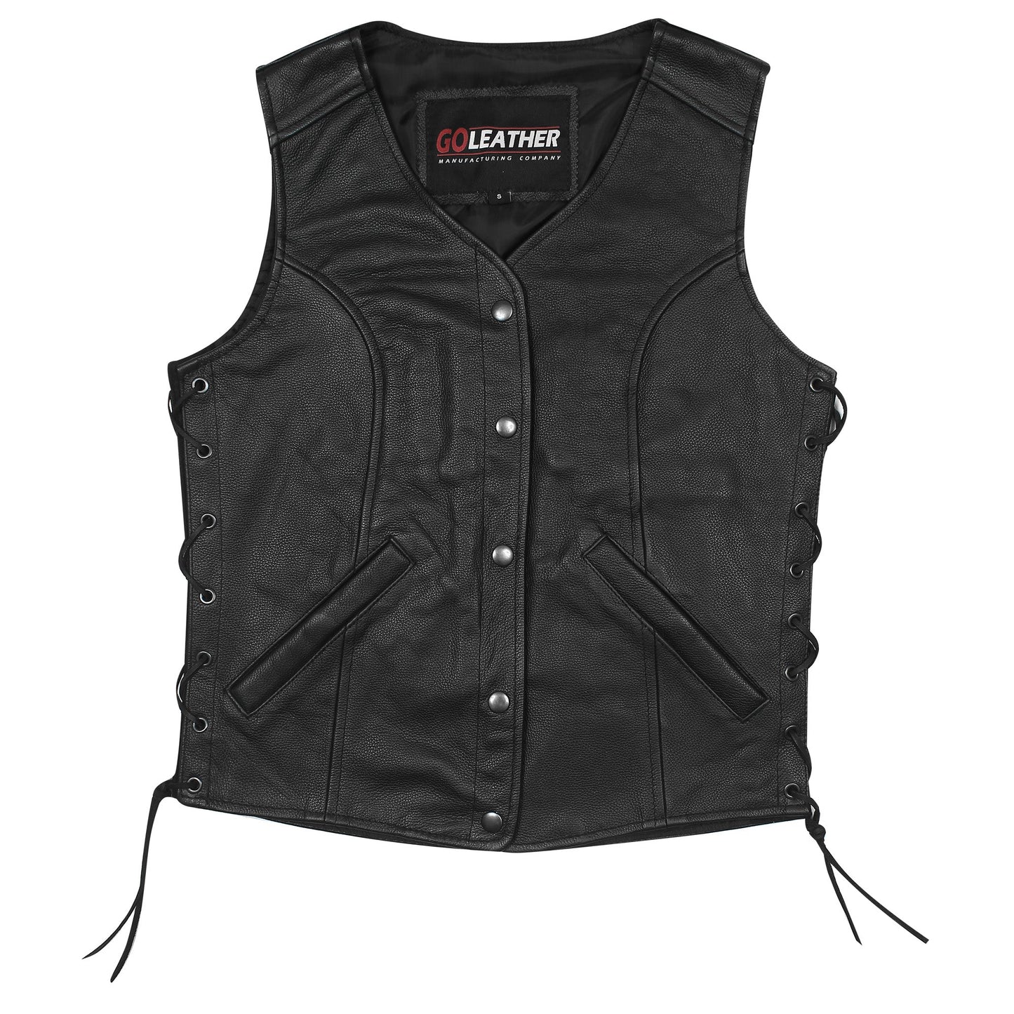 Venus - Ladies Full Length Leather Vest