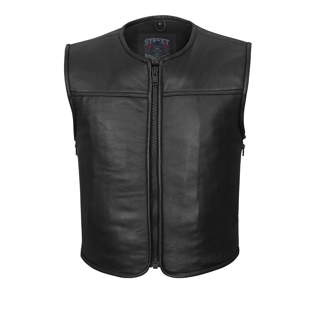 No Mercy Club Vest by Street Addiction™ - Premium Proper Fit Vest with Full Side Zippers