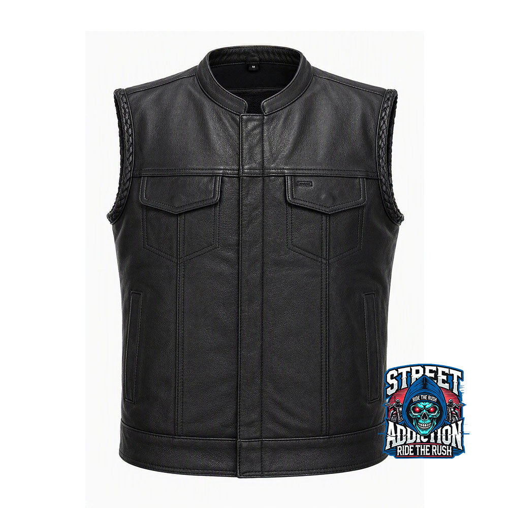 Reapers Creed Motorcycle Vest – Built for the Unforgiving | by Street Addiction™