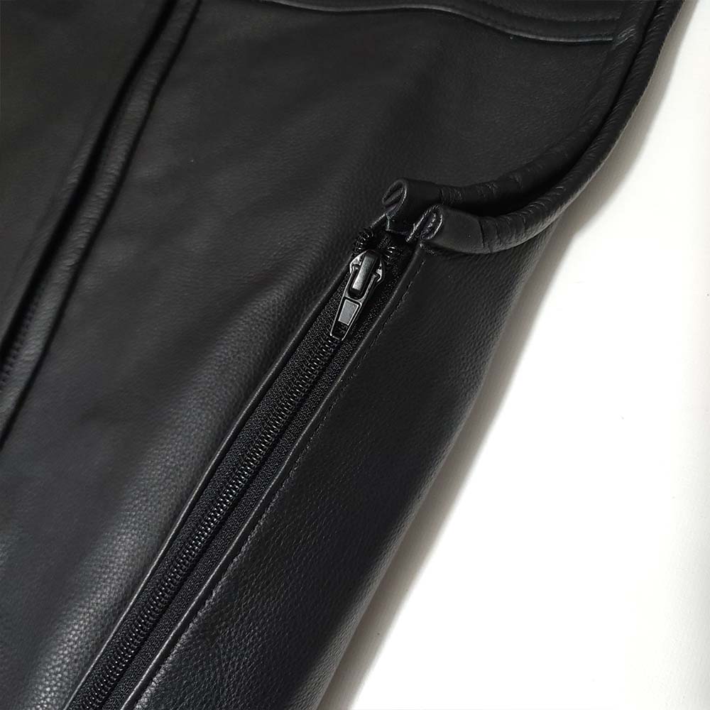 No Mercy Club Vest by Street Addiction™ - Premium Proper Fit Vest with Full Side Zippers