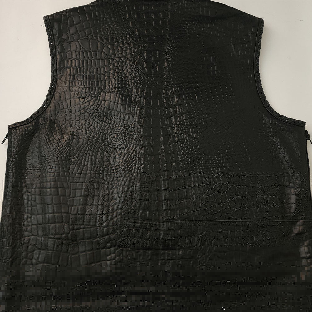 Crocodile Vest with Side Zippers and CCW Size 3X (52 Vest)