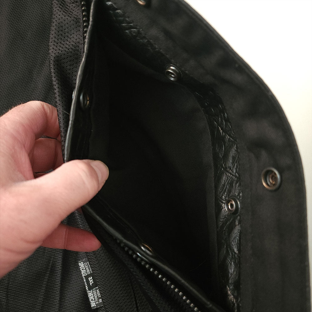 Crocodile Vest with Side Zippers and CCW Size 3X (52 Vest)