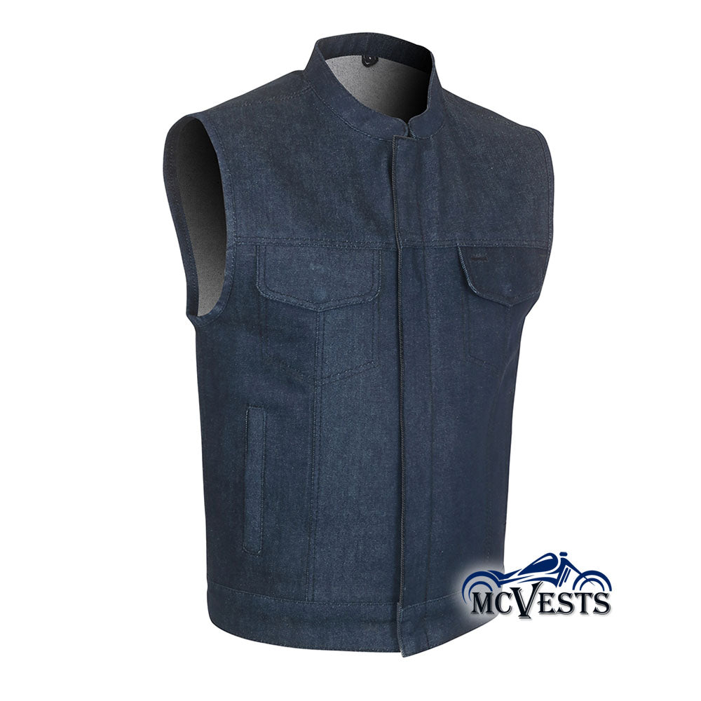 men's denim dress vest Vintage Dee Cee Denim Jeans Vest, S Men, Faux Sherpa Lining
