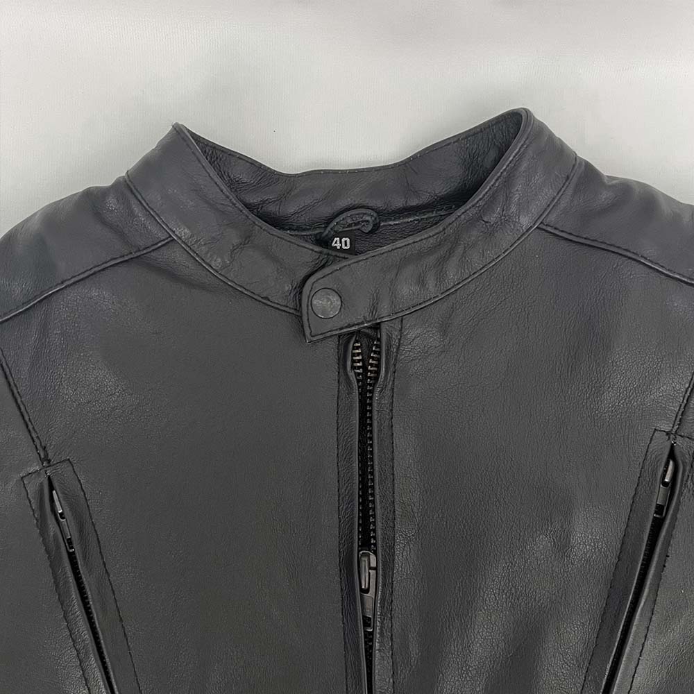 Mens Leather Jacket - Size 40