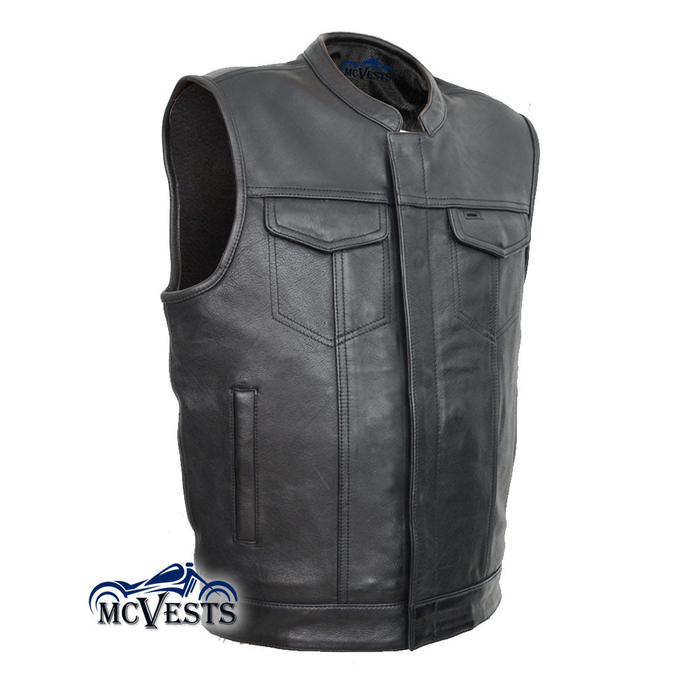 Concealed Snaps Premium Naked Vest - GUN500