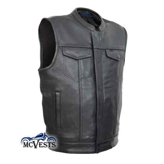 Concealed Snaps Premium Naked Vest - GUN500