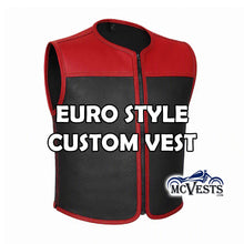 Euro style biker vest