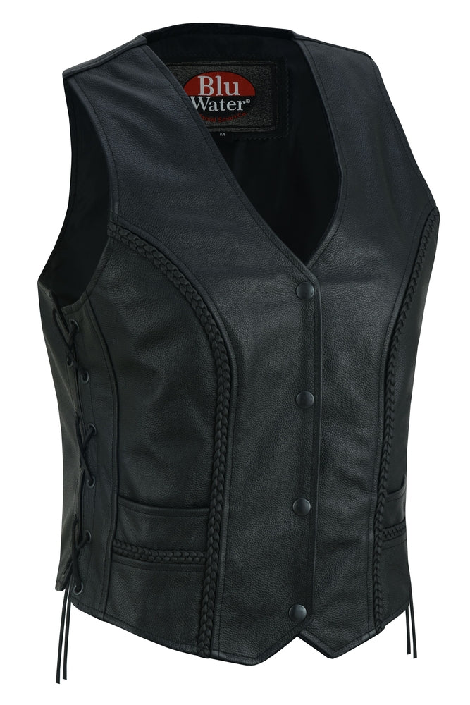 Ladies Premium Braided Vest