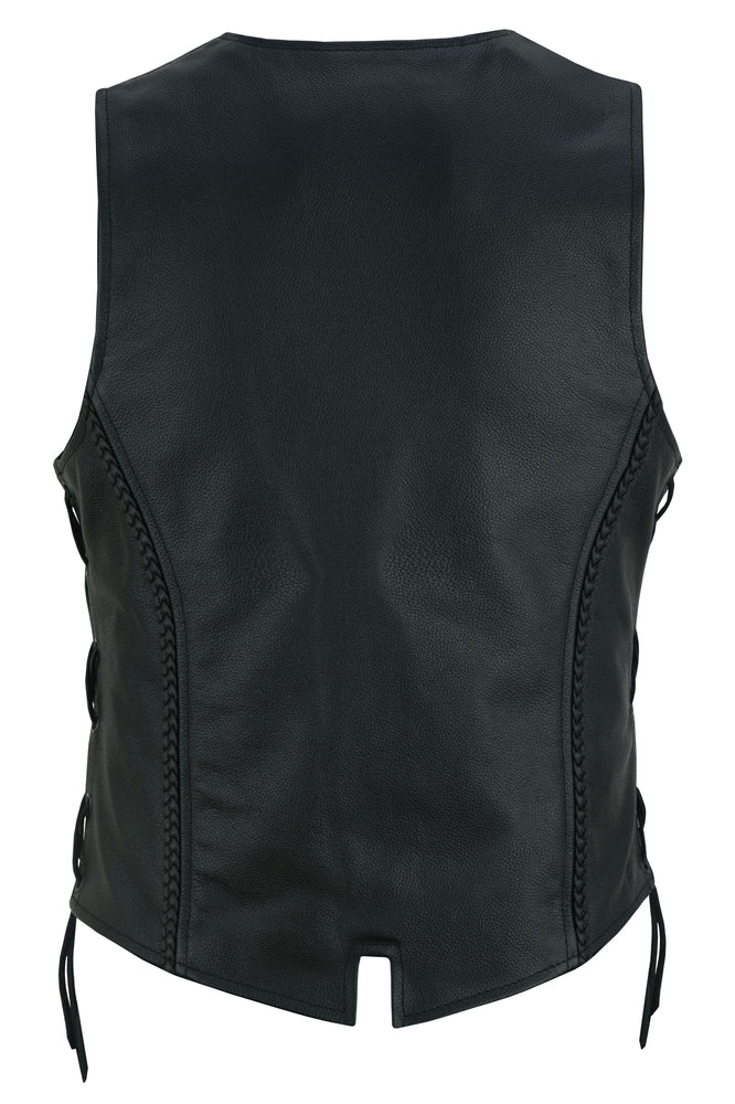 Ladies Premium Braided Vest