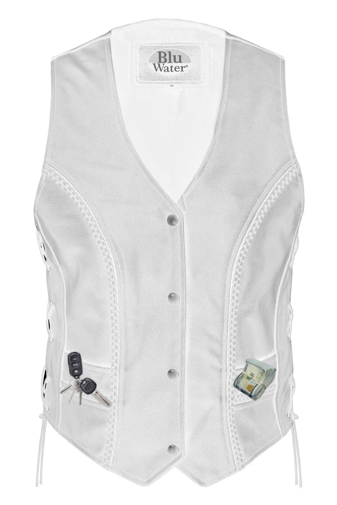 Ladies Premium Braided Vest