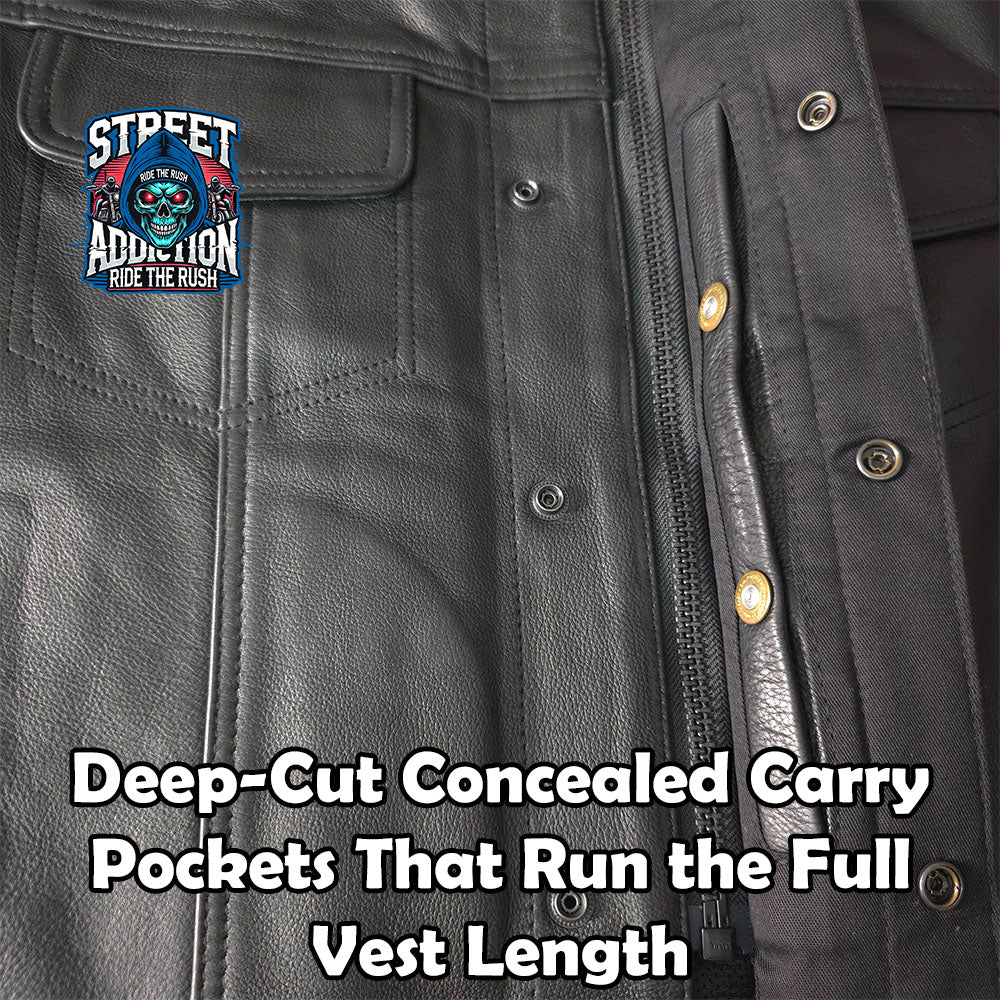 Reapers Creed Motorcycle Vest – Built for the Unforgiving | by Street Addiction™