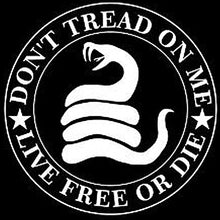 Dont Tread - Live Free Vinyl Decal (X2)