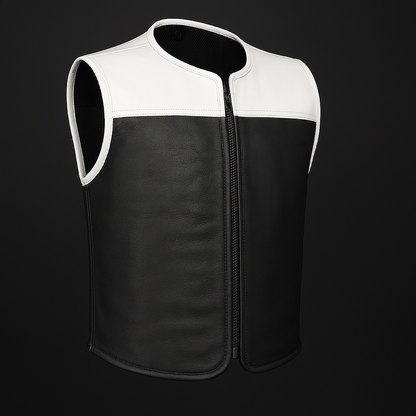 NEW! Euro Style Custom Motorcycle Vest | Slim Fit Biker Cut