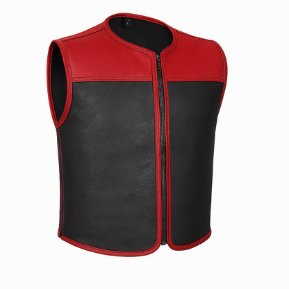 NEW! Euro Style Custom Motorcycle Vest | Slim Fit Biker Cut