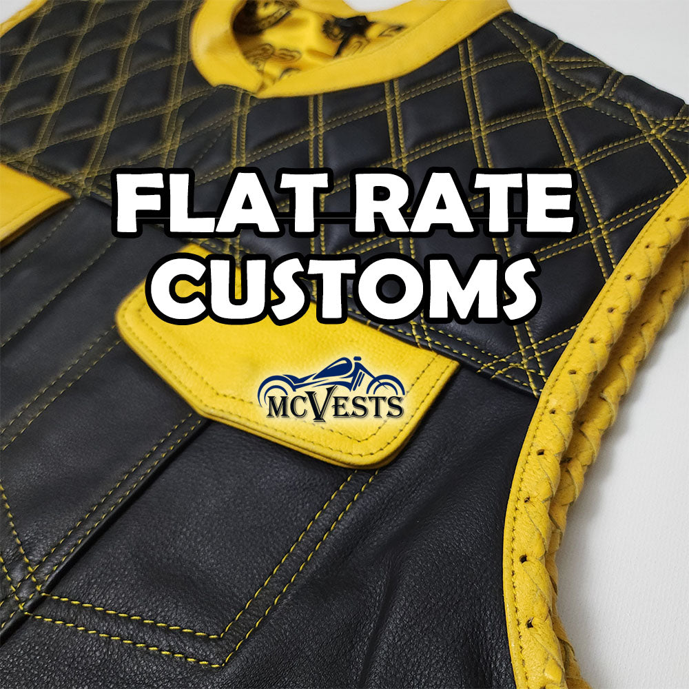 Flat Rate Custom Club Vest