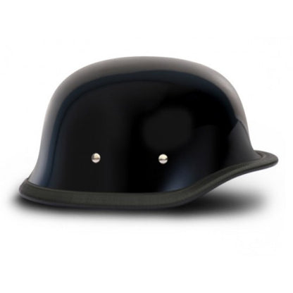 Novelty Helmet - German Style Gloss Black