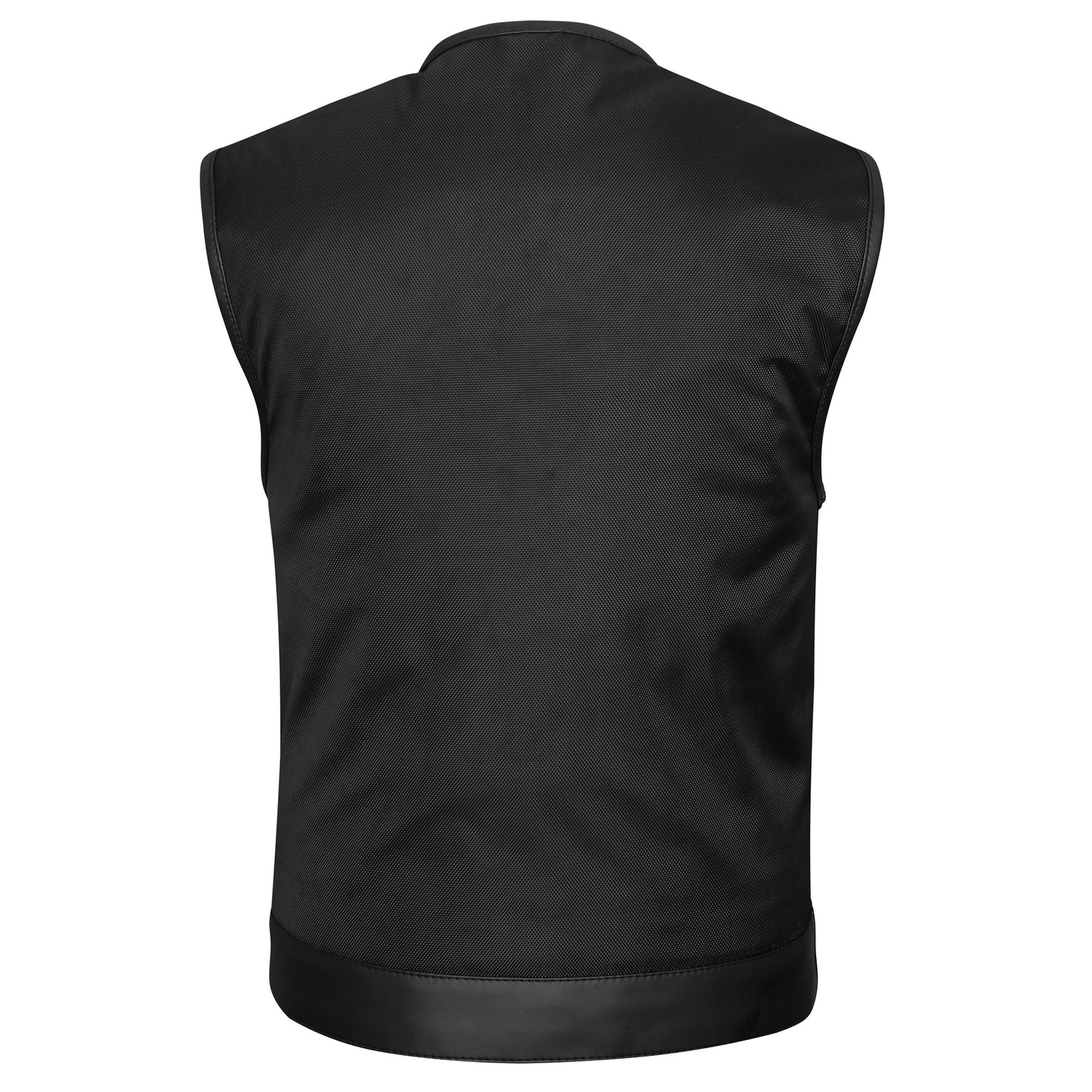 Textile Extremely Lightweight Club Vest with Rolled Collar