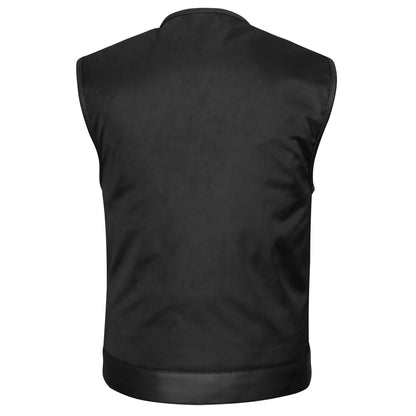 Textile Extremely Lightweight Club Vest with Rolled Collar