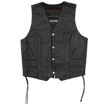 ELYSE - Ladies Laced Vest with Stylish Braid