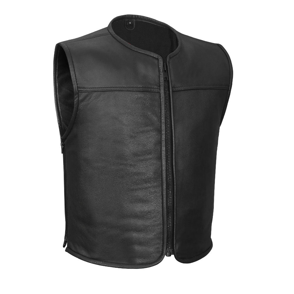 NEW! Euro Style Custom Motorcycle Vest | Slim Fit Biker Cut