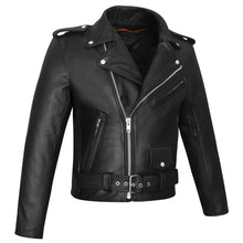 Mens Classic Leather Jacket