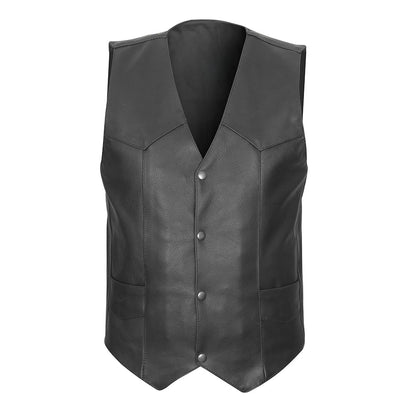 Traditional V-Neck Vest with Concealed Carry Pockets