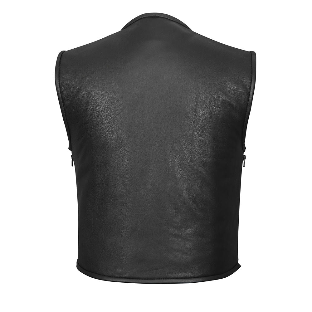 No Mercy Club Vest by Street Addiction™ - Premium Proper Fit Vest with Full Side Zippers