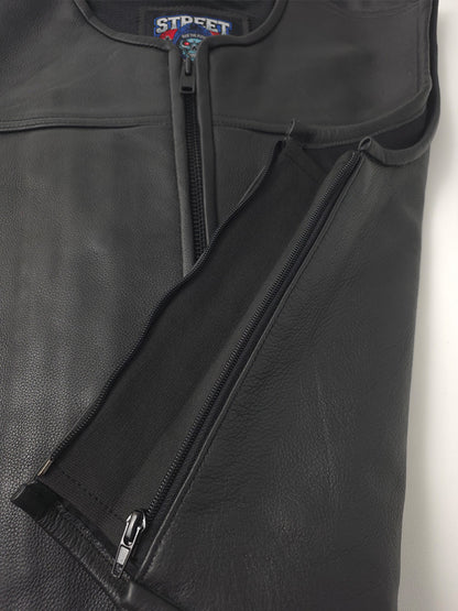 No Mercy Club Vest by Street Addiction™ - Premium Proper Fit Vest with Full Side Zippers