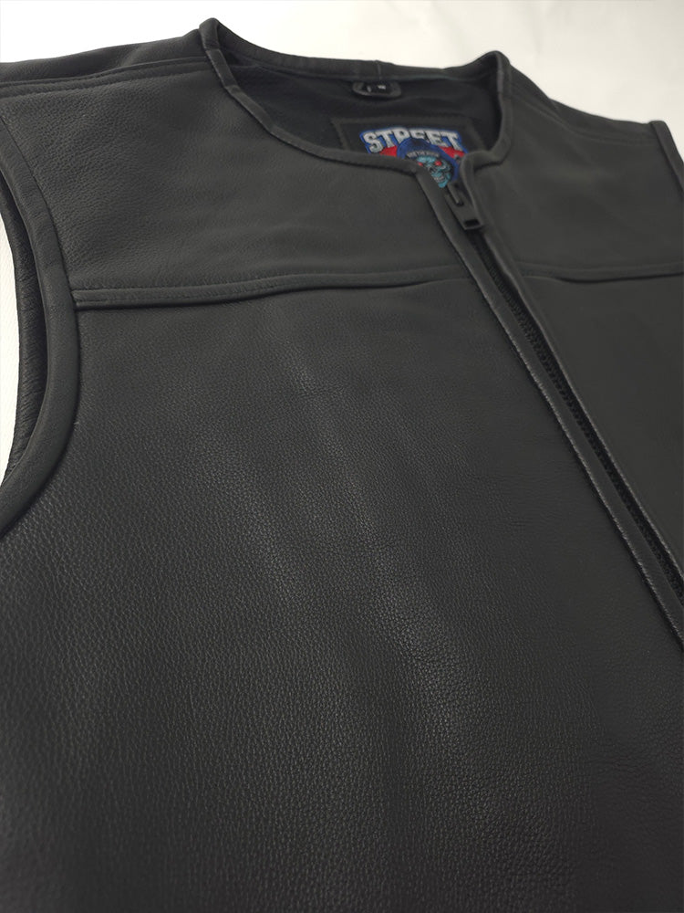 No Mercy Club Vest by Street Addiction™ - Premium Proper Fit Vest with Full Side Zippers