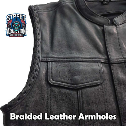 Reapers Creed Motorcycle Vest – Built for the Unforgiving | by Street Addiction™
