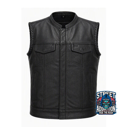 Reapers Creed Motorcycle Vest – Built for the Unforgiving | by Street Addiction™