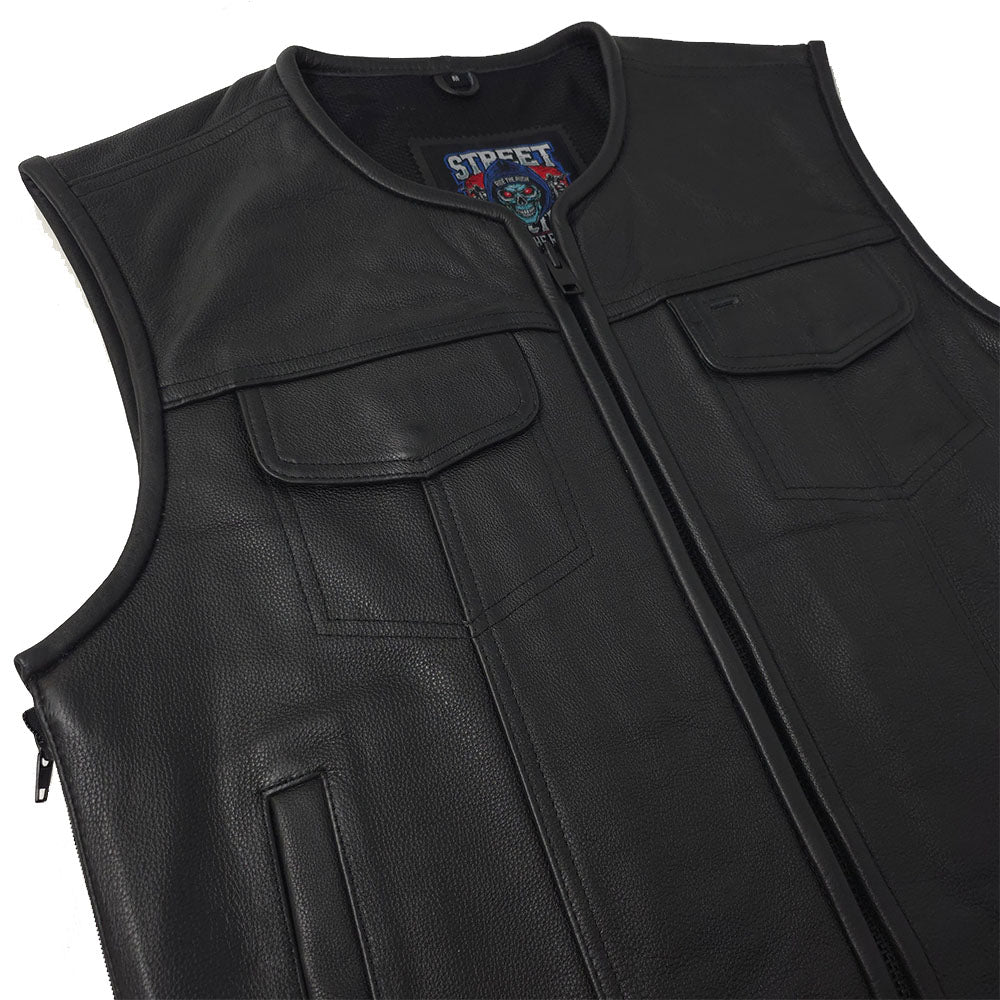 Rogue Vest by Street Addiction™ - Proper Fit Vest with Full Side Zippers and Gun Pockets