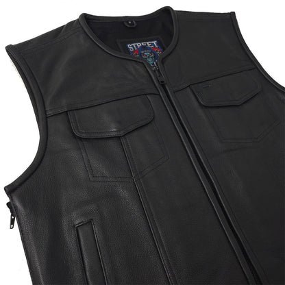 Rogue Vest by Street Addiction™ - Proper Fit Vest with Full Side Zippers and Gun Pockets