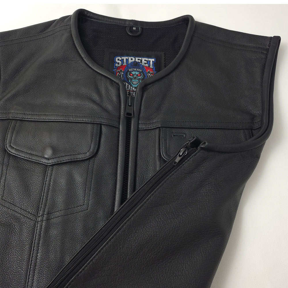 Rogue Vest by Street Addiction™ - Proper Fit Vest with Full Side Zippers and Gun Pockets