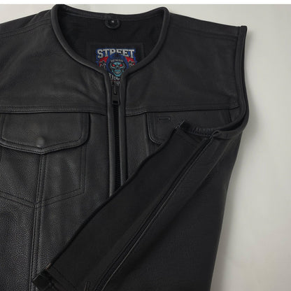 Rogue Vest by Street Addiction™ - Proper Fit Vest with Full Side Zippers and Gun Pockets