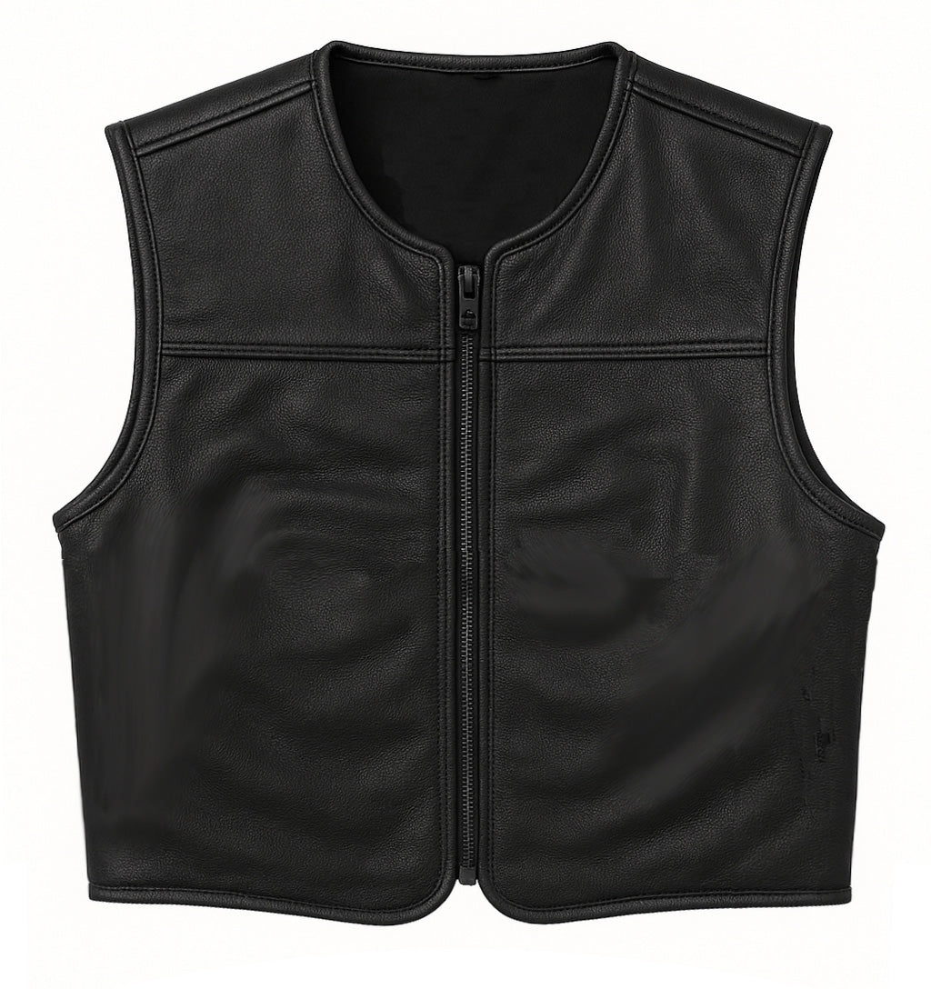 No Mercy Club Vest by Street Addiction™ - Premium Proper Fit Vest with Full Side Zippers