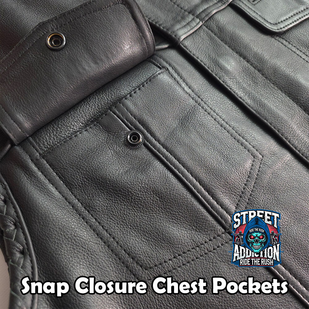 Reapers Creed Motorcycle Vest – Built for the Unforgiving | by Street Addiction™
