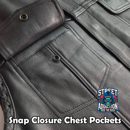 Reapers Creed Motorcycle Vest – Built for the Unforgiving | by Street Addiction™