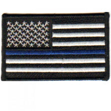 PATCH - Thin Blue Line Flag 3X2