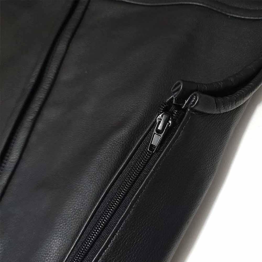 NEW! Euro Style Custom Motorcycle Vest | Slim Fit Biker Cut