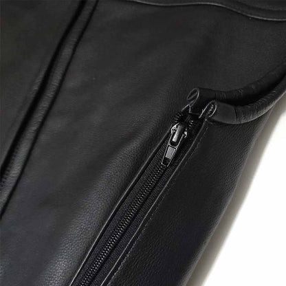 NEW! Euro Style Custom Motorcycle Vest | Slim Fit Biker Cut