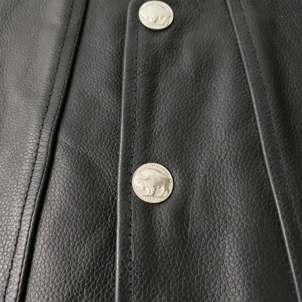 Size 41 V Neck Vest with Buffalo Nickel Snaps