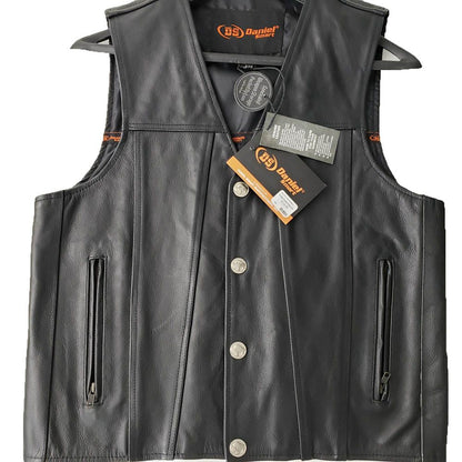 Size 41 V Neck Vest with Buffalo Nickel Snaps