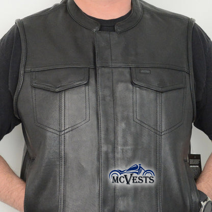 Concealed Snaps Premium Naked Vest - GUN500