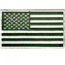 PATCH - USA Flag - Green and White 3X2