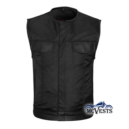 Textile Extremely Lightweight Club Vest with Rolled Collar